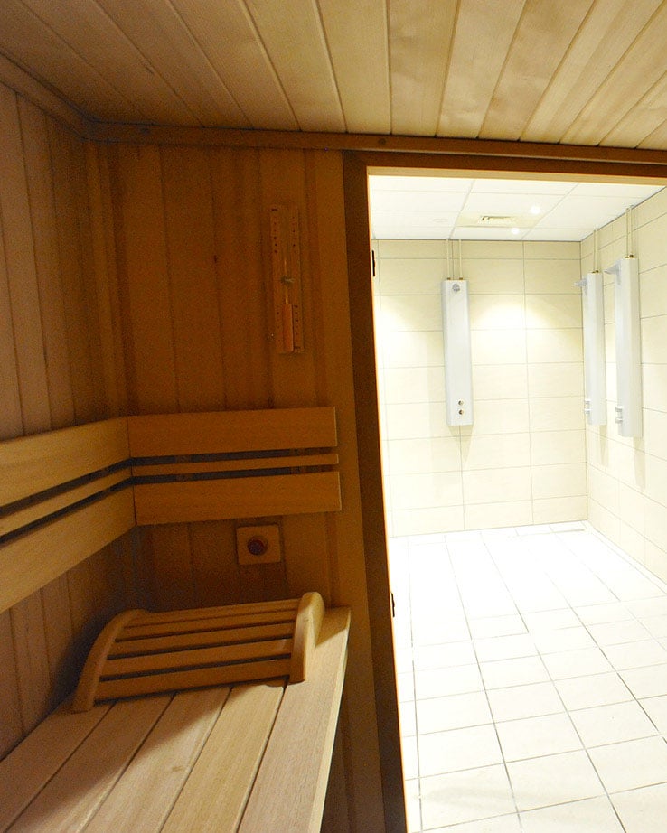 Séance de sauna à Caen