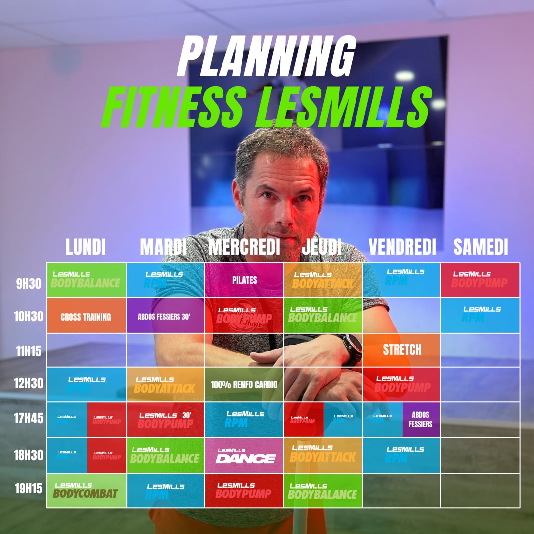 Planning Fitness LesMills