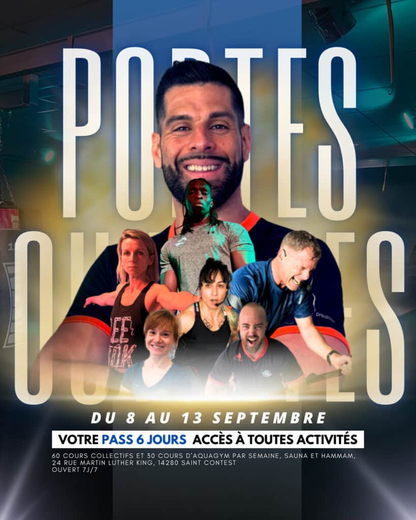 Portes Ouvertes du 8 au 13 septembre 2025