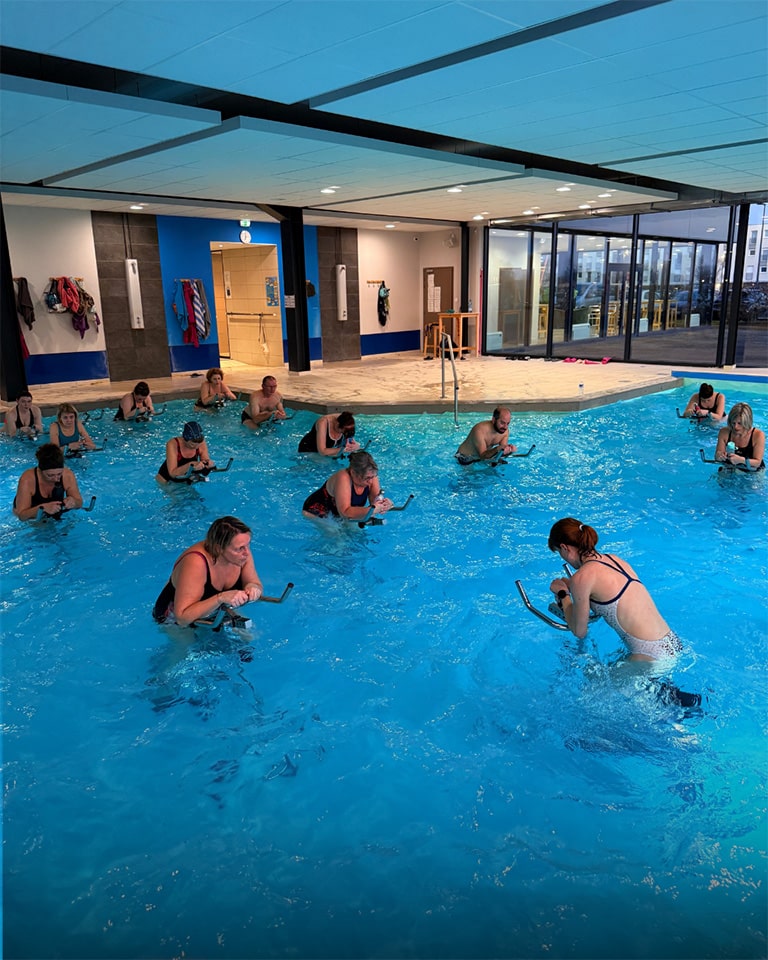 Aquagym haute intensité à Caen