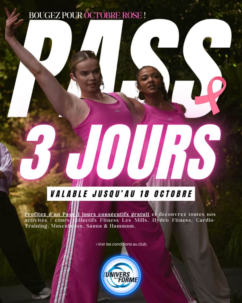 Offre spéciale octobre rose 2025
