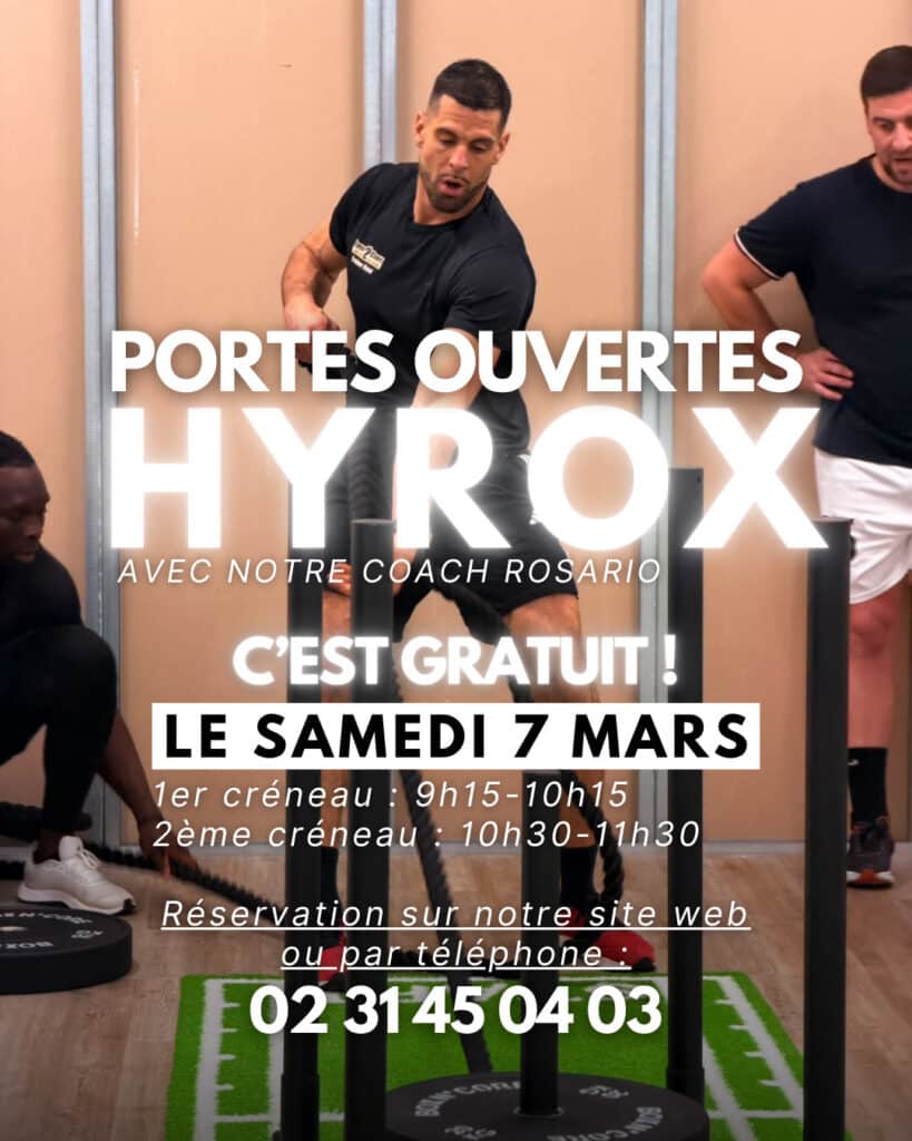Portes Ouvertes Hyrox le samedi 7 mars 2026