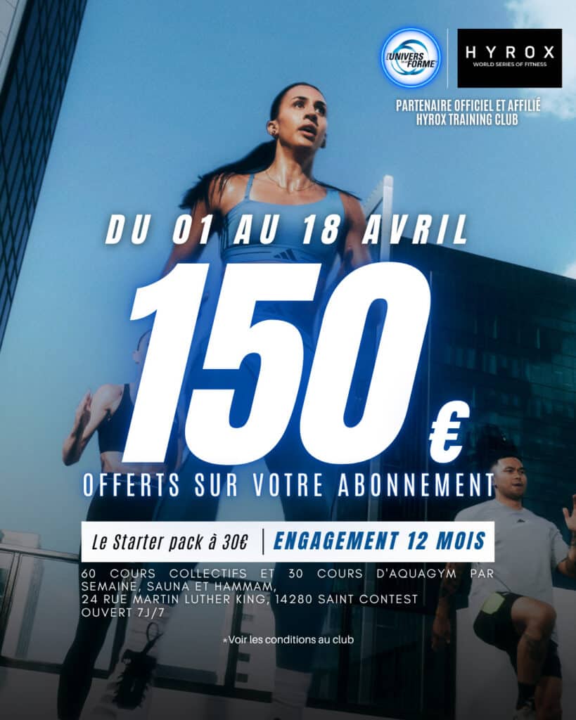 Offre spéciale du 1er au 18 avril 2026
