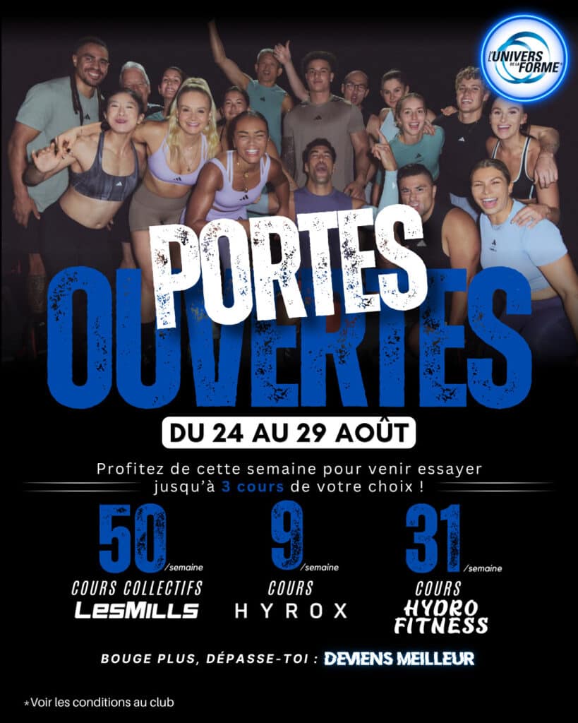 Portes Ouvertes du 24 au 29 août 2026