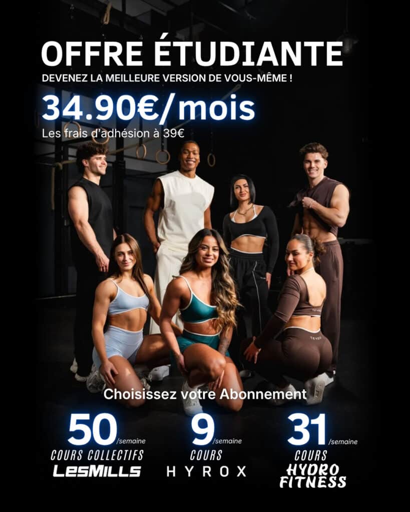 Offre étudiante rentrée 2026/2027