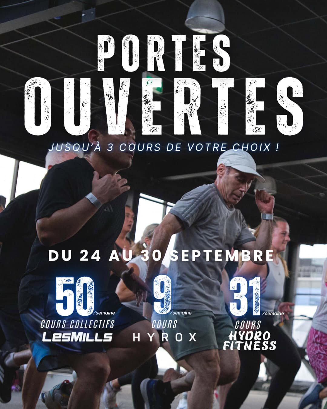 Portes Ouvertes du 24 au 30 septembre 2026